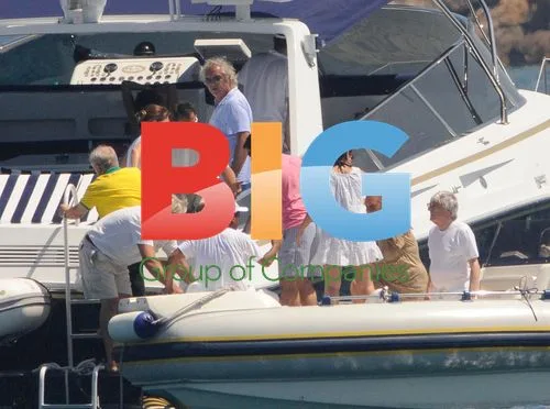 Bernie Ecclestone and Flavio Briatore in Italy