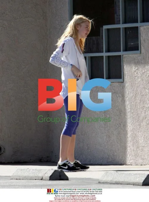 Dakota Fanning Workout Session