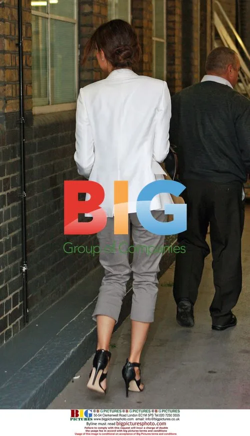 Danielle Lineker Arriving at This Morning