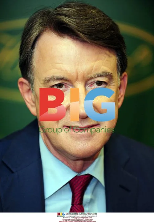 Lord Peter Mandelson Book Signing