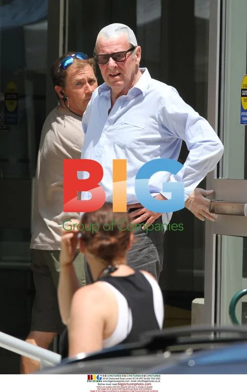 Tom Wilkinson on 'The Kennedys' Set