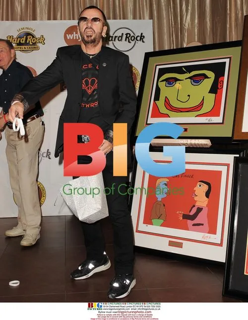 Ringo Starr at Hard Rock Cafe Charity Event