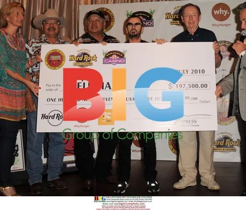 Ringo Starr at Hard Rock Cafe Charity Event