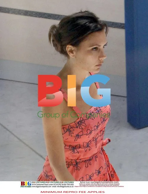 Victoria Beckham Departs Nice Airport