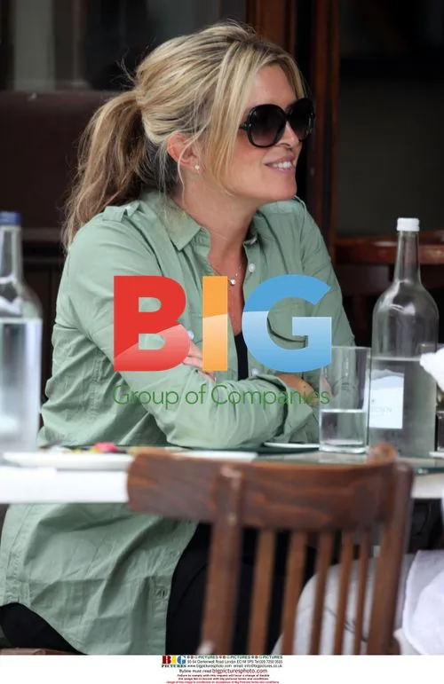 Tina Hobley Lunch in Primrose Hill