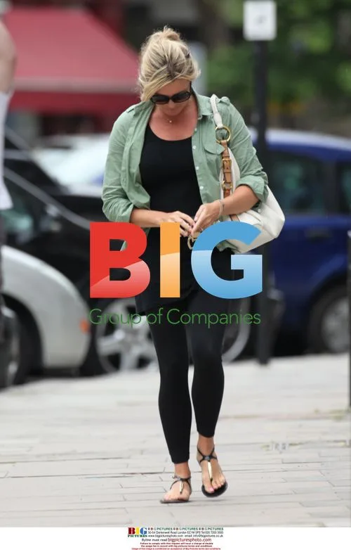 Tina Hobley Lunch in Primrose Hill