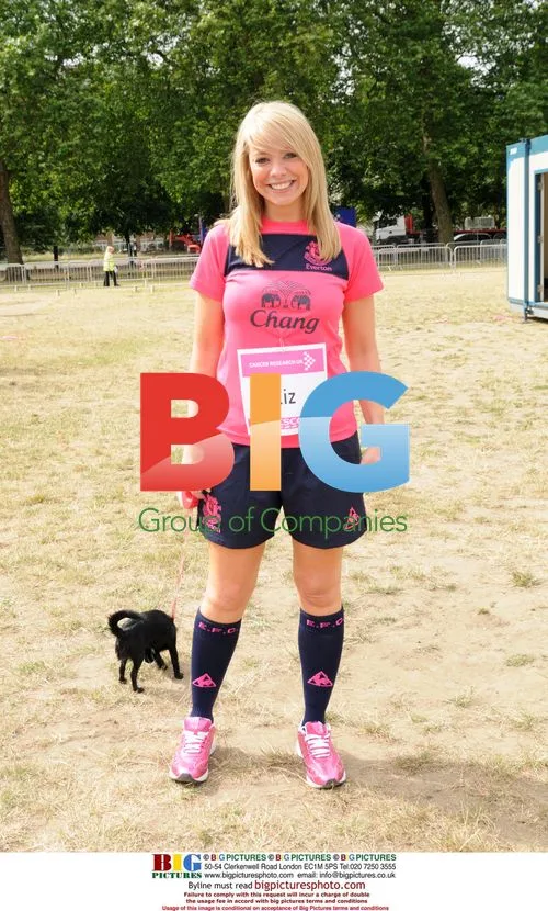 Liz McClarnon at Race For Life 2010