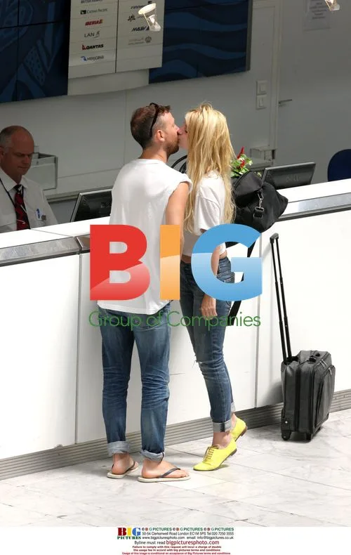 Mischa Barton Departs Nice Airport