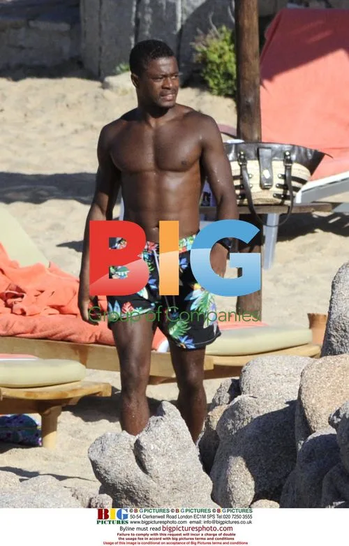 Patrice Evra and Girlfriend Before Premier League Season
