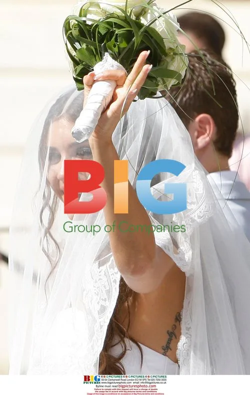 Wesley Sneijder and Yolanthe Cabau\'s Wedding