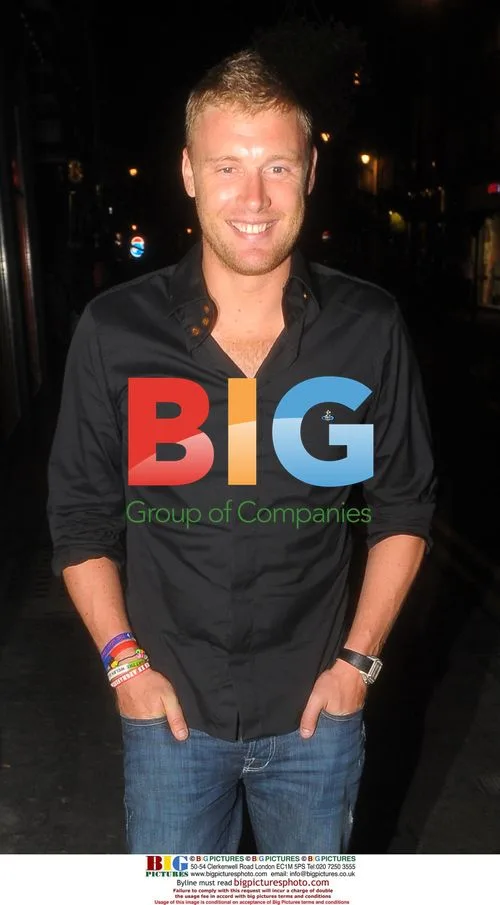 Freddie Flintoff Night Out in London