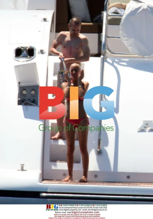 Andres Iniesta and Anna Ortiz on Holiday in Italy