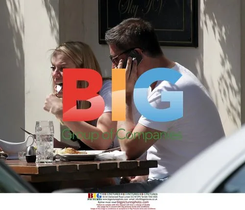 Liz McClarnon Spotted at Lunch