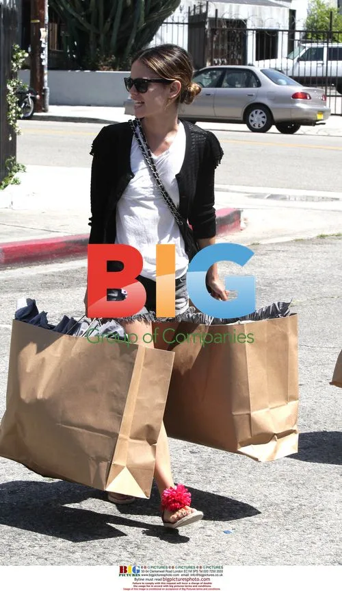 Rachel Bilson goes shopping in LA
