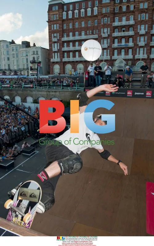 Tony Hawk Skates on Brighton Beach