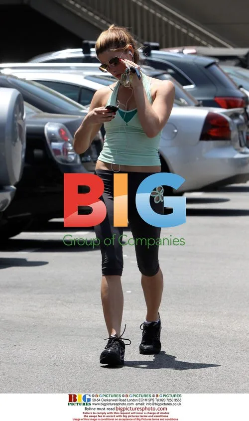 Ashley Greene Heading to the Gym