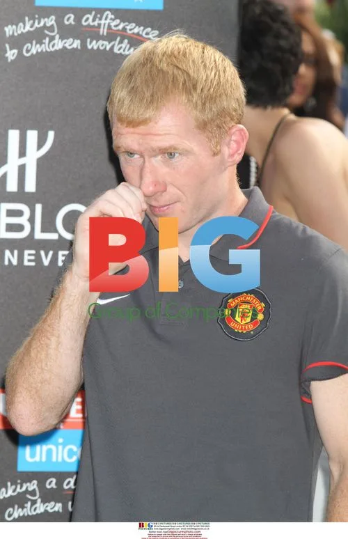 Paul Scholes at Hublot UNICEF Event