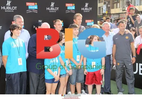 ManU Stars at Hublot ÒGoal for UNICEFÓ Event