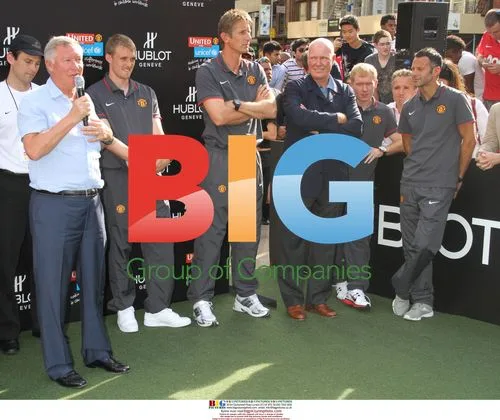 Manchester United Stars at Hublot Event