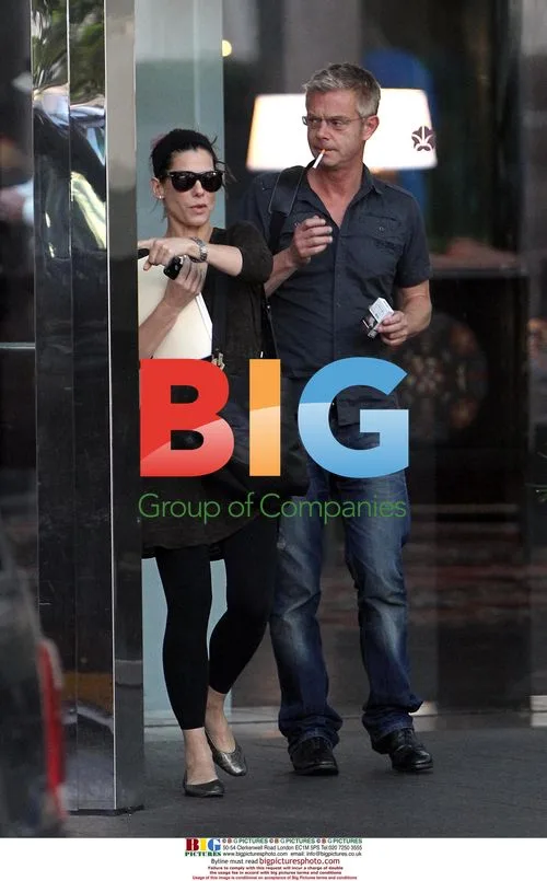 Sandra Bullock and Stephen Daldry in Austin, Texas