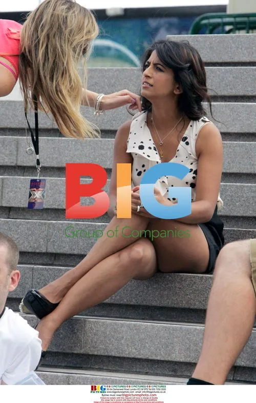 Konnie Huq Filming in London