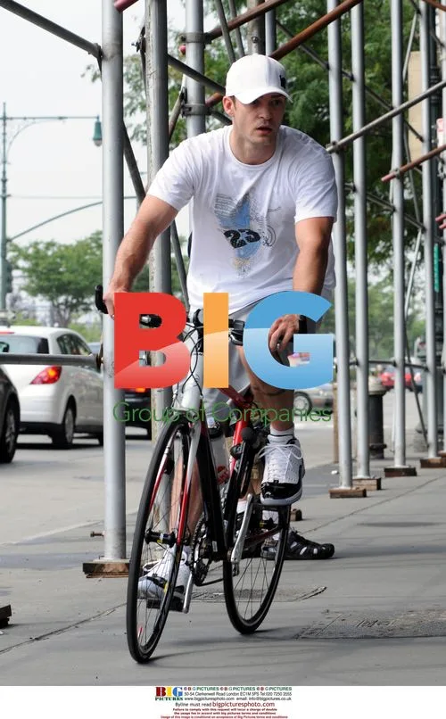 Justin Timberlake and Jessica Biel Bike Ride