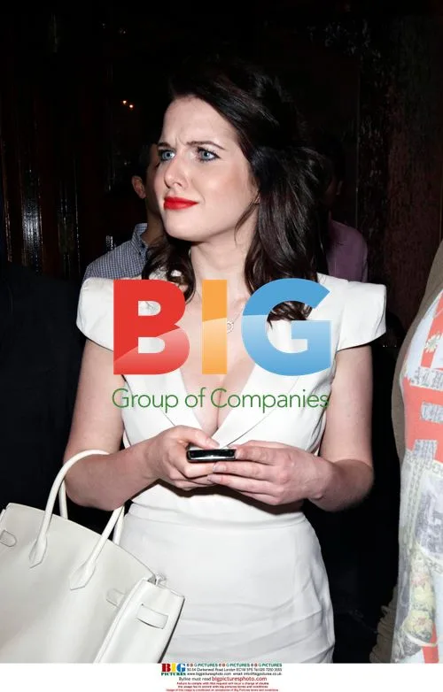 Helen Flanagan and Mystery Man Parting in London
