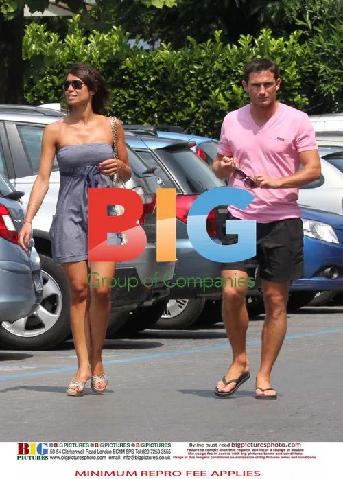 Frank Lampard and Christine Bleakley on Holiday