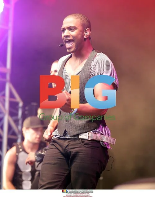JLS performing at Ponty's Big Weekend