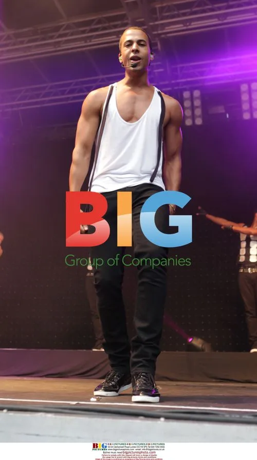 JLS performs at Ponty's Big Weekend