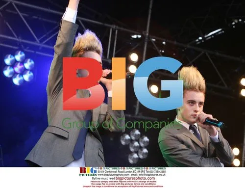 Jedward, Ruth Lorenzo and Danyl Johnson perform at Silverstone