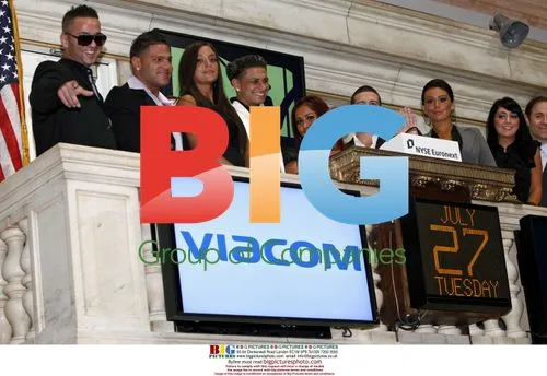 Jersey Shore Cast Rings NYSE Bell