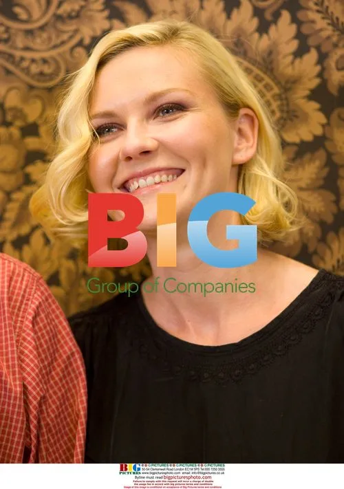 Kirsten Dunst on the set of 'Melancholia'
