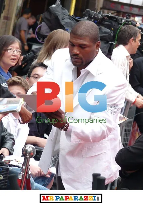 Quinton Jackson at A-Team Premiere