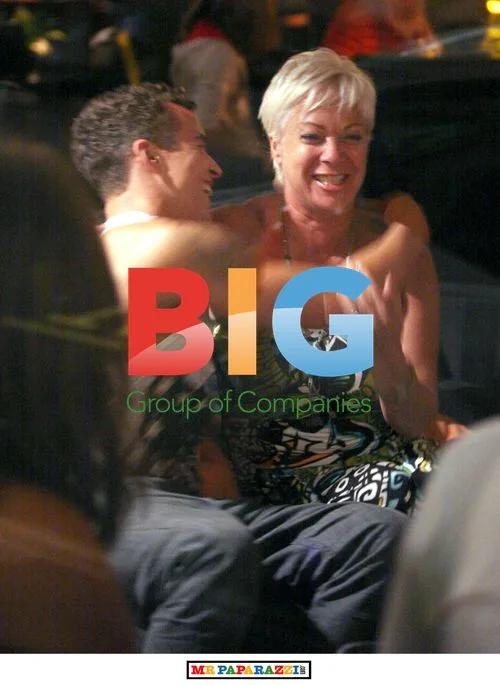 Denise Welch Flirting With Mystery Man