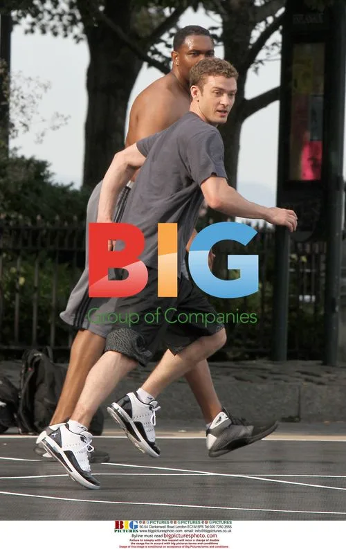 Justin Timberlake on "Friends With Benefits" Set