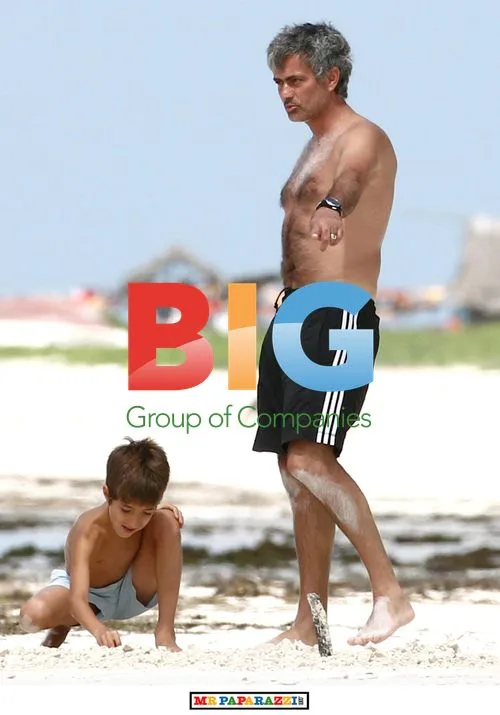 Jose Mourinho on Beach Vacation