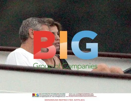 Clooney and Canalis Anniversary Party