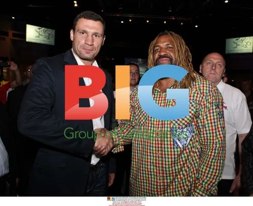 Shannon Briggs and Vitali Klitschko