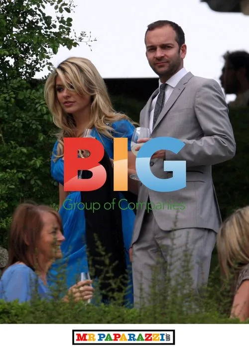 Liam Gallagher and friends at wedding in Italy