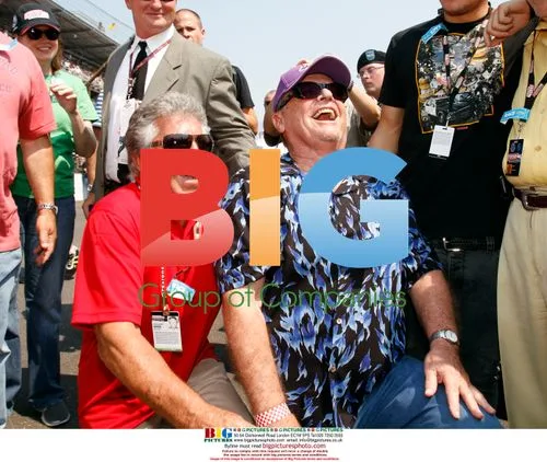 Jack Nicholson at Indy 500