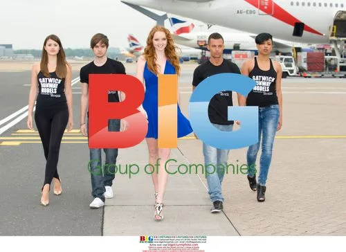 Lily Cole Launches Modeling Competition at Gatwick