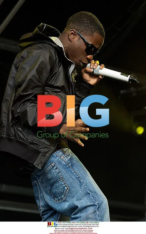 Tinchy Stryder Performs at Evolution Festival