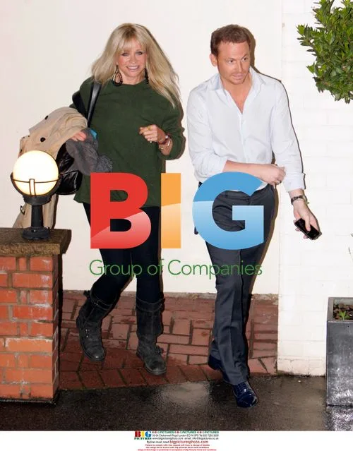 Joe Swash and Jo Wood Leaving Studio
