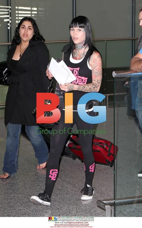 Michelle "The Bombshell" McGee at Toronto Airport
