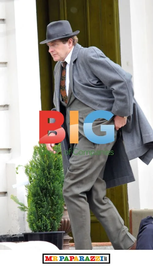 Robert Bathurst filming Hattie Jacques in Glasgow