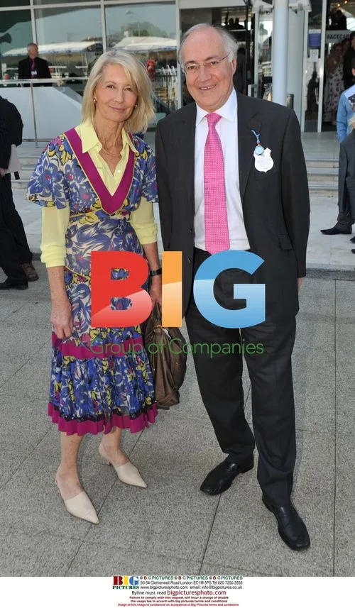 Michael Howard at Epsom Ladies Day