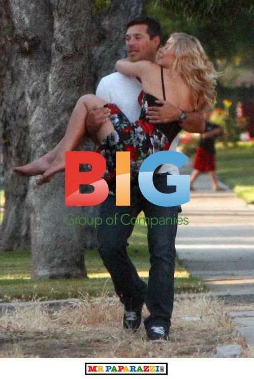 LeAnn Rimes and Eddie Cibrian on Video Set
