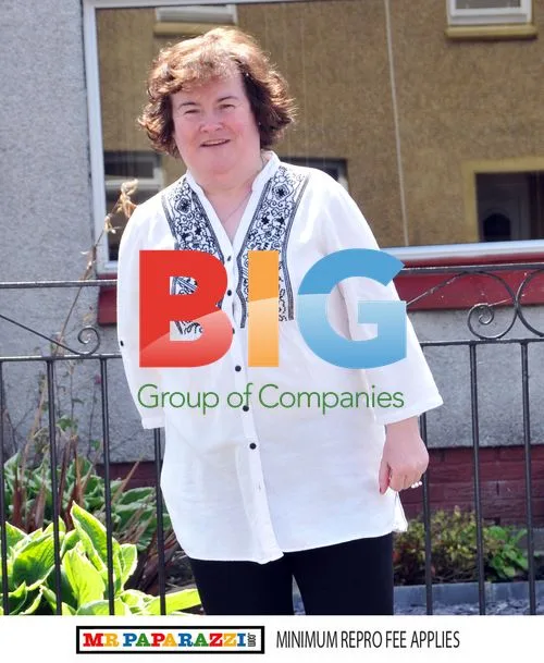 Susan Boyle at Local Motor Garage