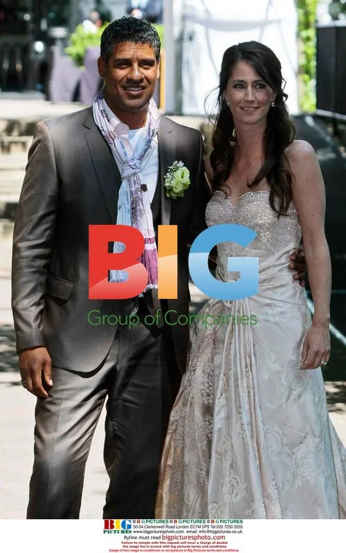 Frank Rijkaard and Stefanie Rucker's Wedding